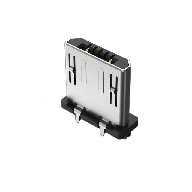 MICRO B PLUG, VERTICAL, TH, 30",