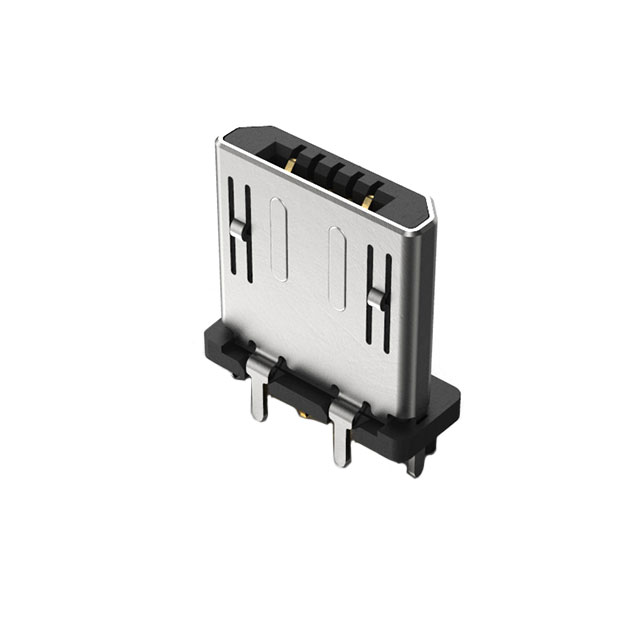 MICRO B PLUG, VERTICAL, TH, 30",