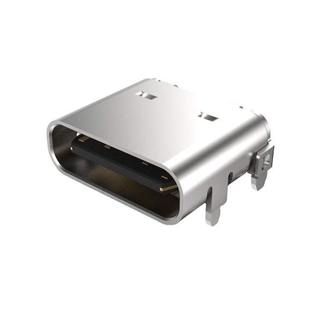 CONN RCP USB2.0 TYP C 24P SMD RA