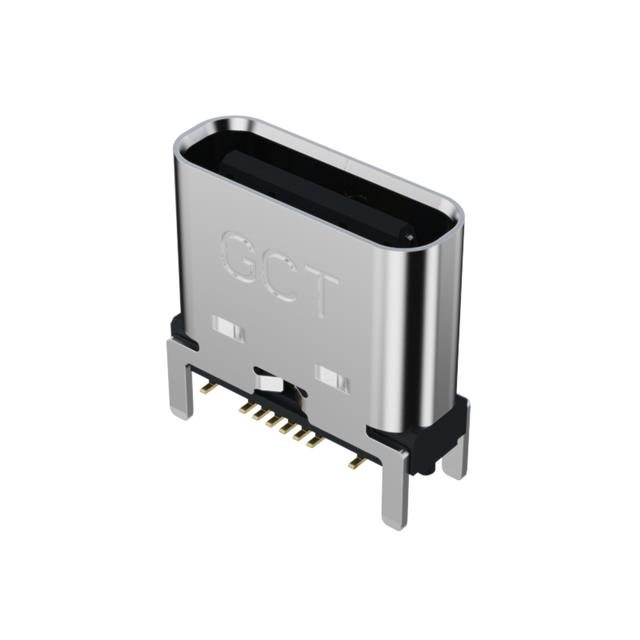 USB 2.0 TYPE-C RECPT VERT SMT .7