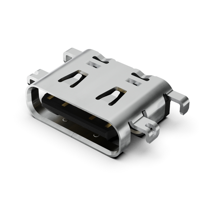 USB C REC 16P 3U" MID MNT 2.1MM