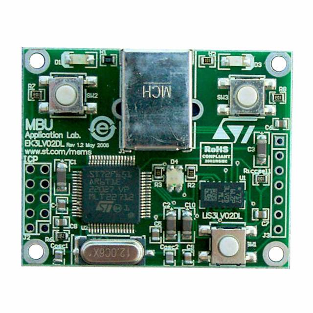 BOARD EVAL ACCELEROM LIS3LV02DL