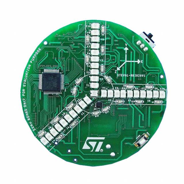 BOARD DEMO STM8S207R6/LIS331DLH