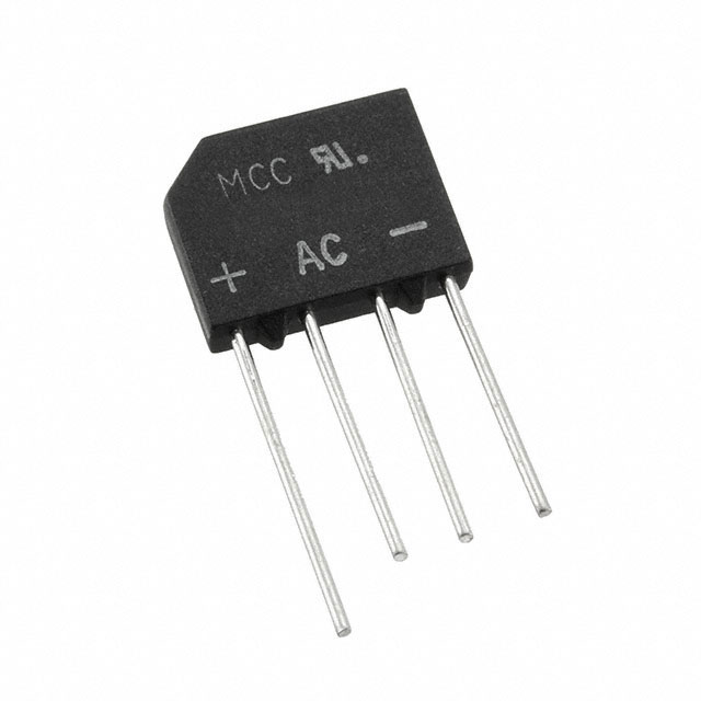 BRIDGE RECT 1PHASE 800V 2A KBPR