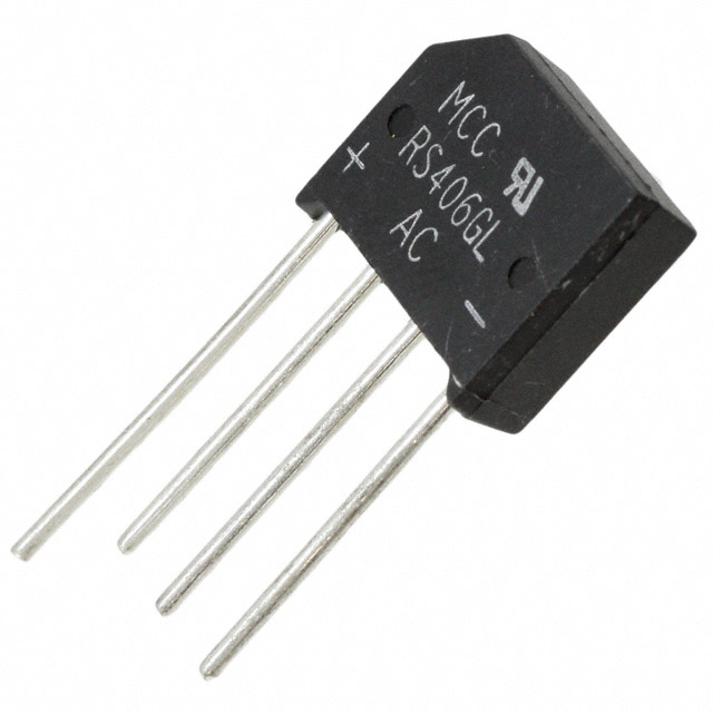 BRIDGE RECT 1PHASE 800V 4A RS-4L