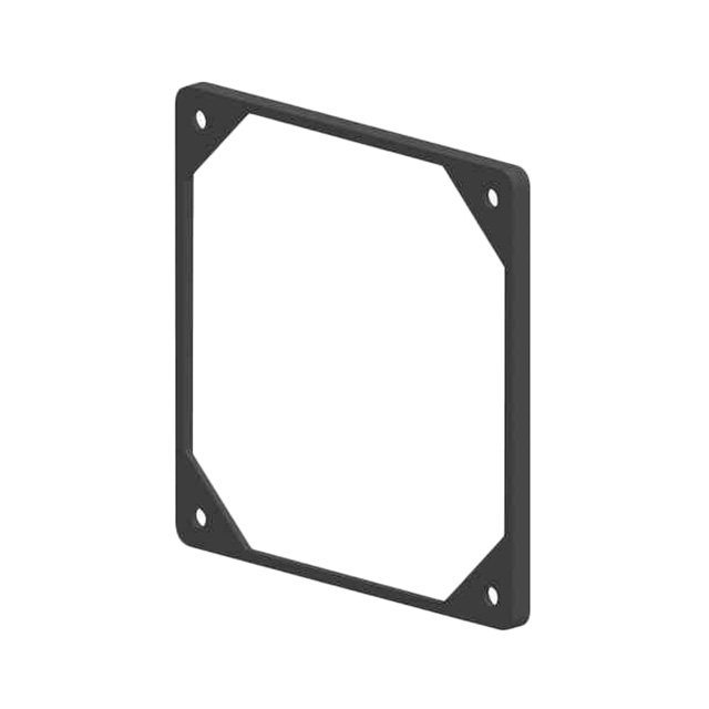 FAN GASKET BLACK 70MM