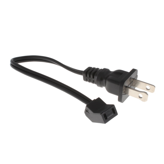 FAN CORD W/ WALL PLUG 6"