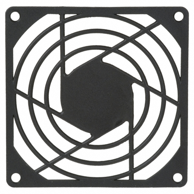 FAN GUARD 80MM PLASTIC