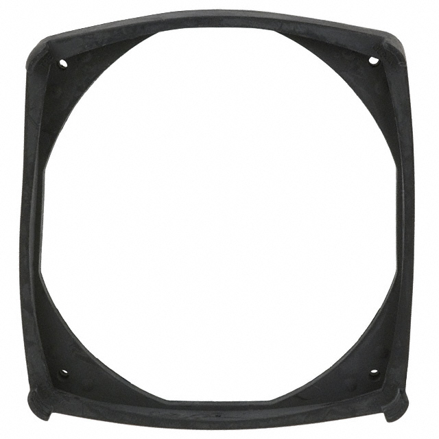 FAN SLEEVE 92MM BLACK RUBBER