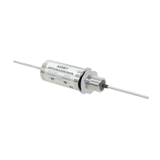 CAP FEEDTHRU 0.5UF 250VAC AXIAL