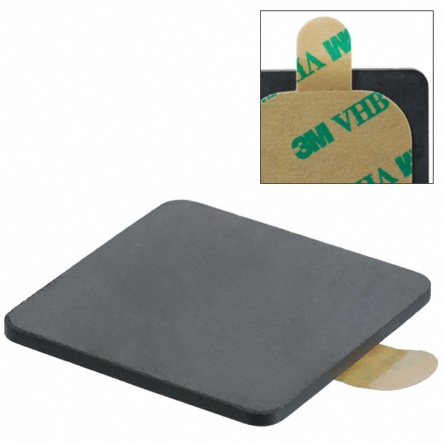 FERRITE PLATE 38.00MM X 38.00MM