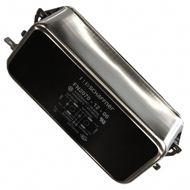 LINE FILTER 110V/250VAC 12A CHAS