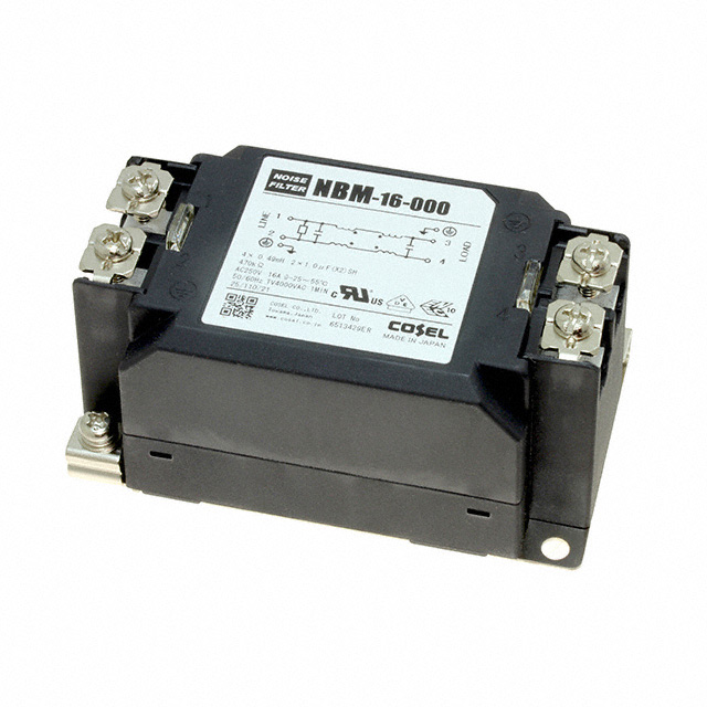 LINE FILTER 250VAC/VDC 6A CHASS