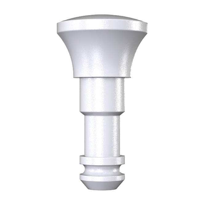 SNAP LATCH WHITE 0.142" - 0.228"