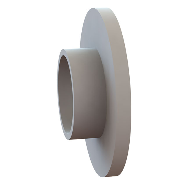 WASHER SHOULDER 1/4" NYLON