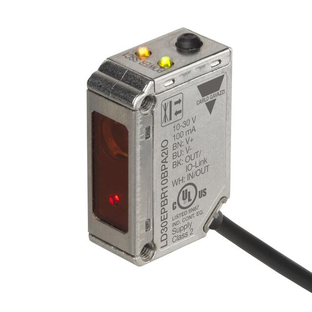 LASER BGS RED 100M SS TOP BUTTON