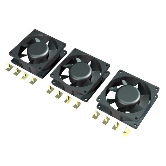 SPARE PART P4, KIT DE 3 FANS INC