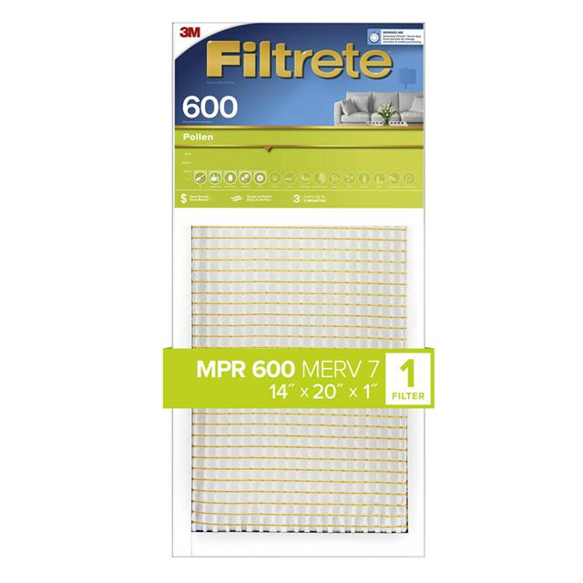 FILTRETE POLLEN AIR FILTER 14"X