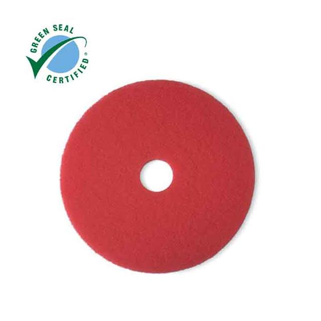 3M RED BUFFER PAD 5100, RED, 432