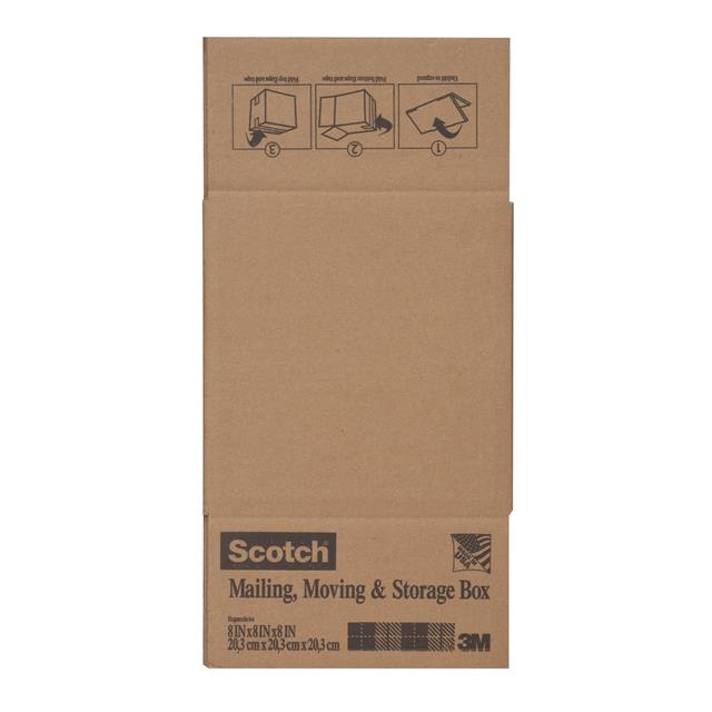 SCOTCH FOLDED BOX, 8008.8FB 8 IN