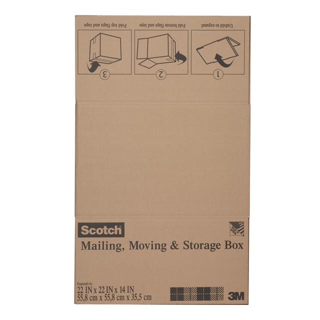 SCOTCH FOLDED BOX, 8022FB 22 IN