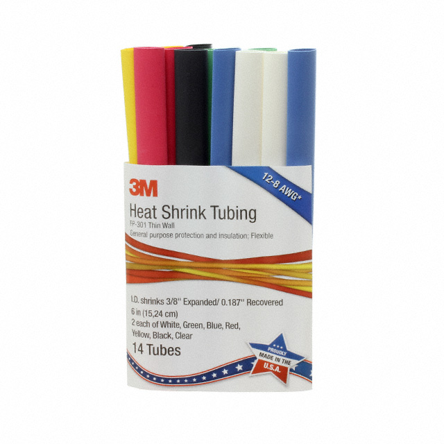 HEATSHRINK FP301 3/8-6" ASSORTED
