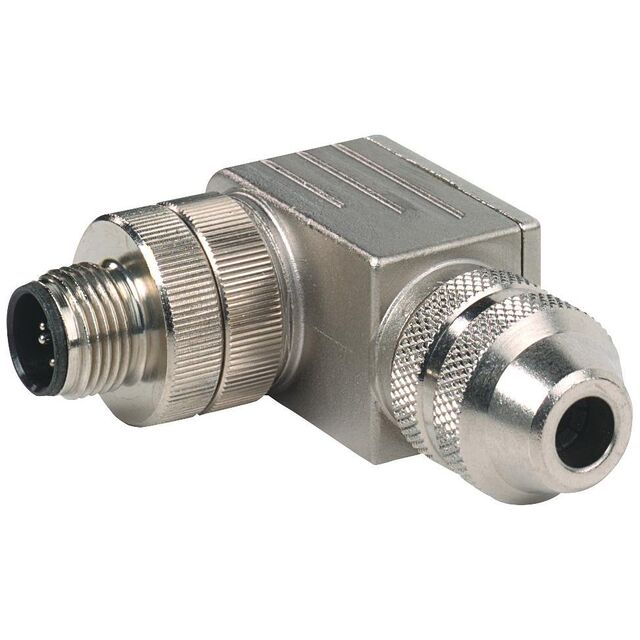 M12 PROFIBUS PLUG ANGLD, 5-P,B-C