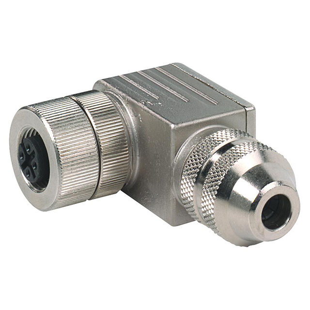 M12 PROFIBUS SKT ANGLD, 5-P,B-CO
