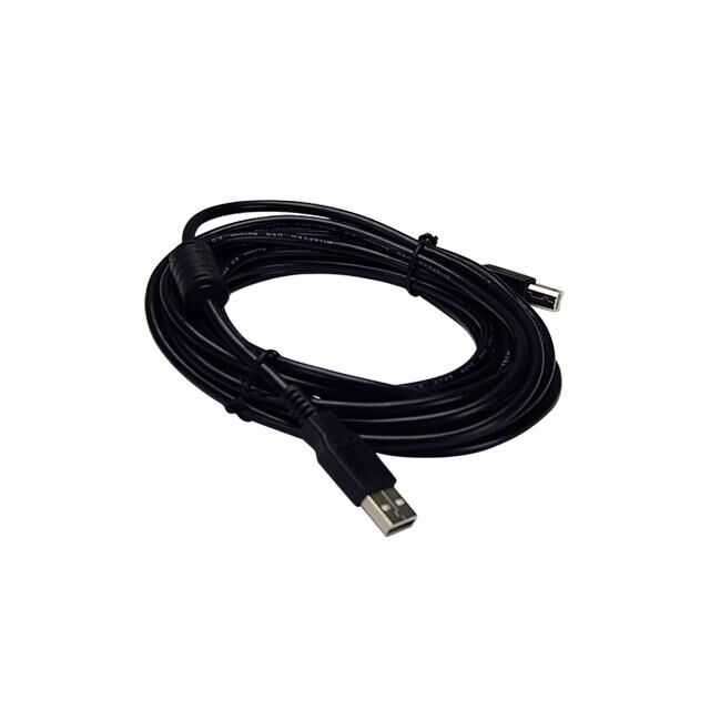 Data Cable, 16 ft, USB A to B