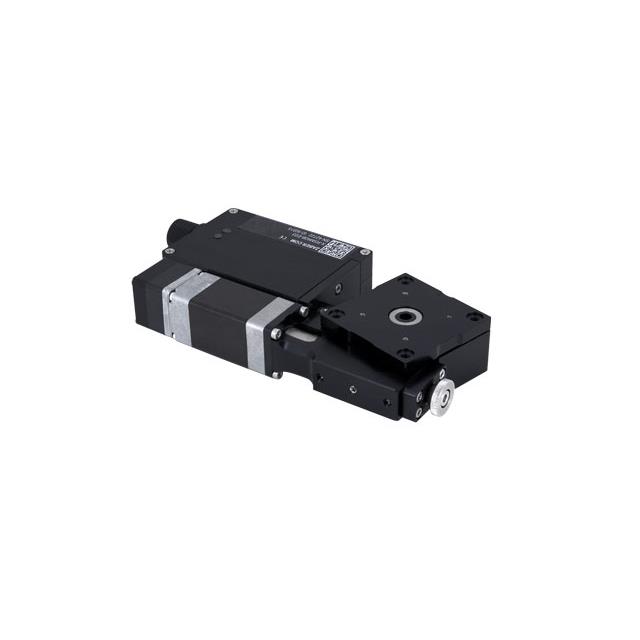 Motorized Worm gear-driven rotat