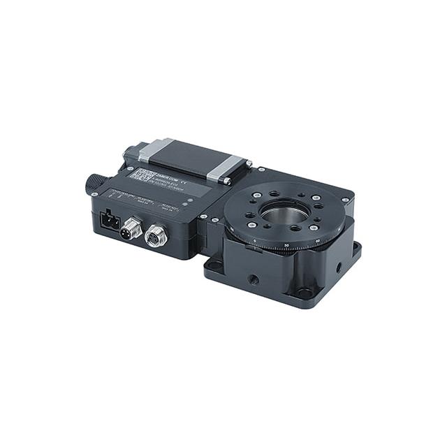 Motorized Worm gear-driven rotat
