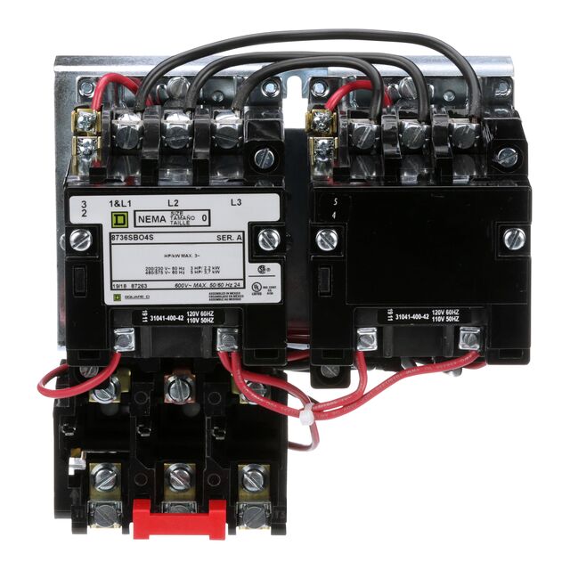REVERSING STARTER 600VAC 18A NEM