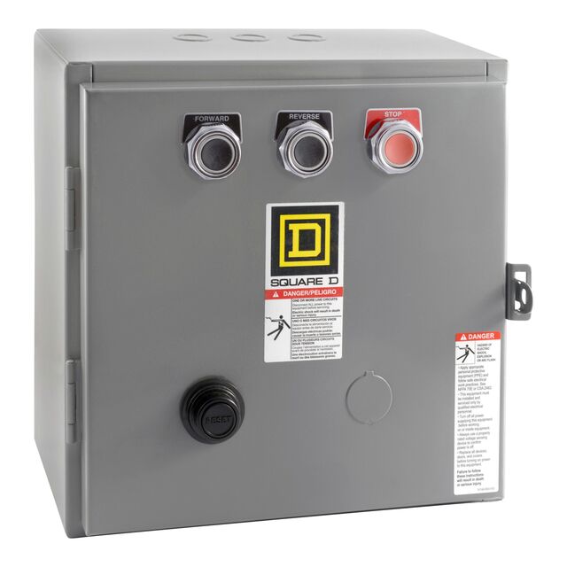 REVERSING STARTER 600VAC 27A NEM