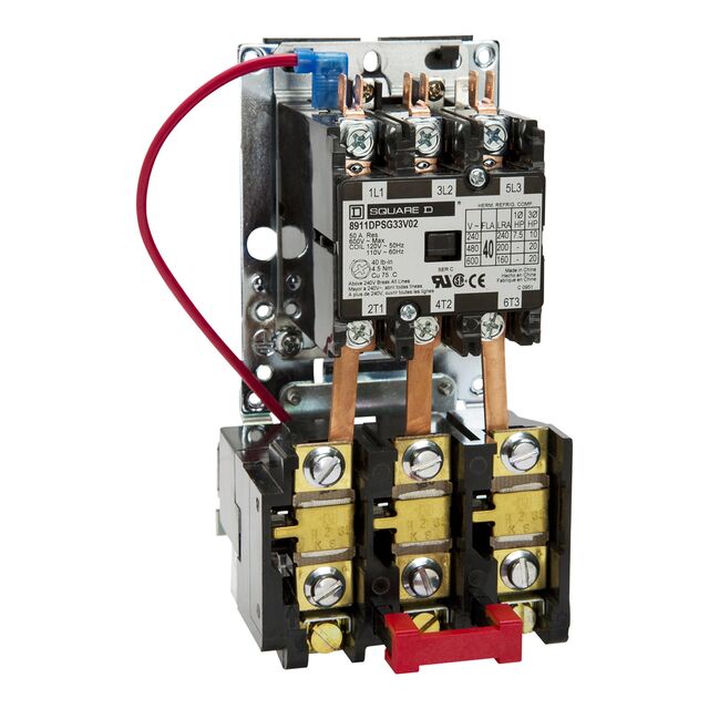 STARTER 600VAC 25AMP DPS +OPTION