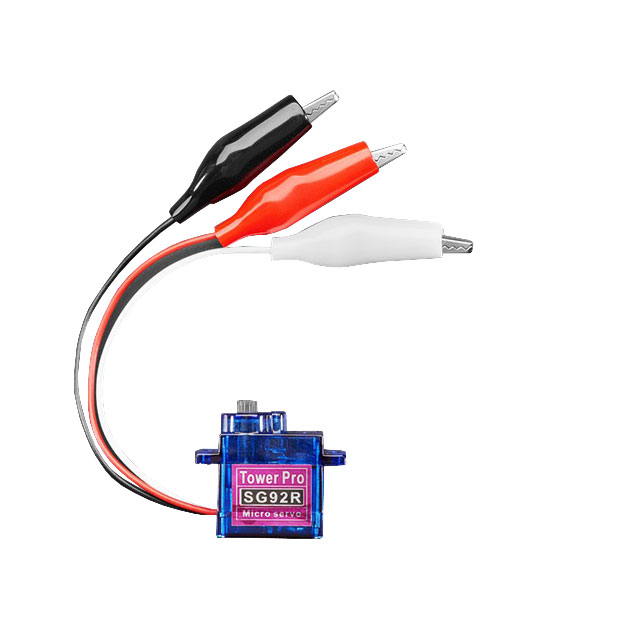 MICRO SERVO WITH ALLIGATOR CLIPS