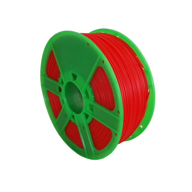 PUREFIL 3D FILAMENT RED TRANSPAR