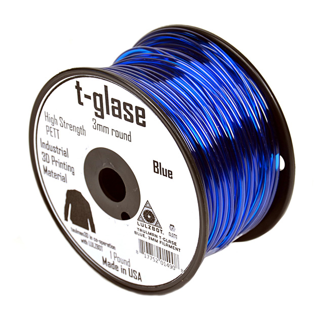 FILAMENT BLUE PET 0.118" 453.59G