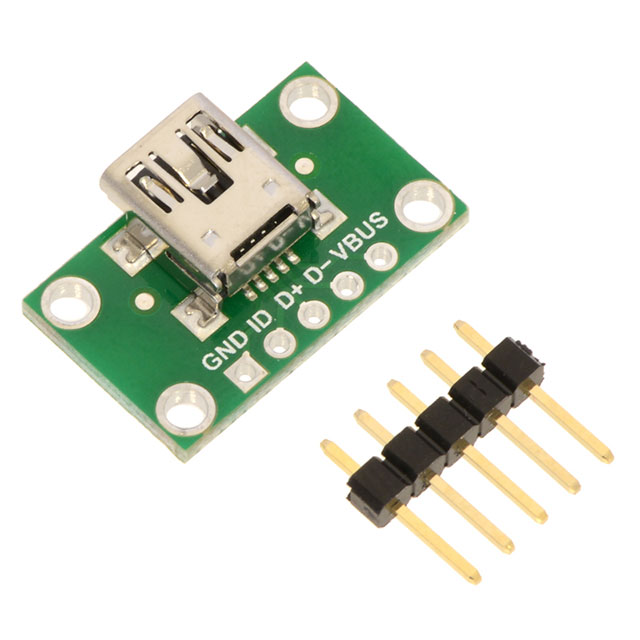 USB MINI-B CONN BREAKOUT BOARD