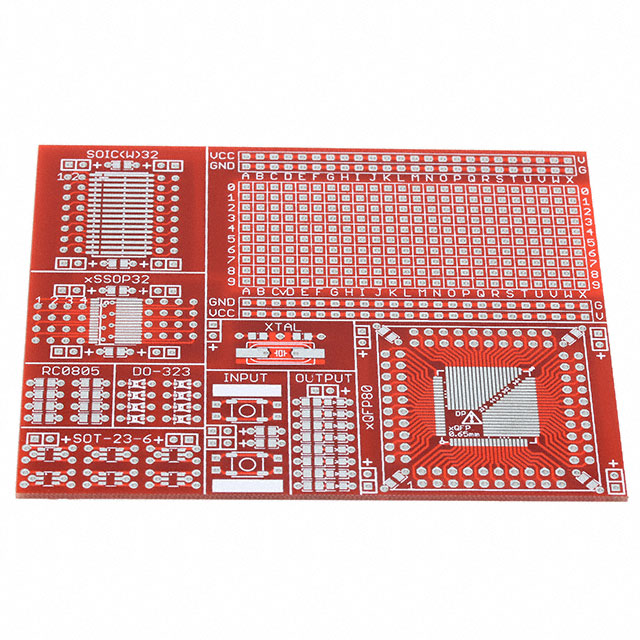 QFP SURFACE MOUNT PROTOBOARD 0.6
