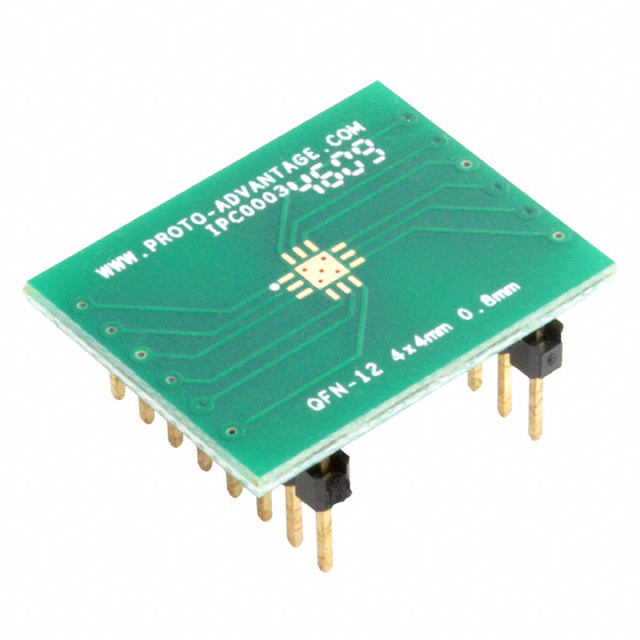QFN-12 TO DIP-16 SMT ADAPTER