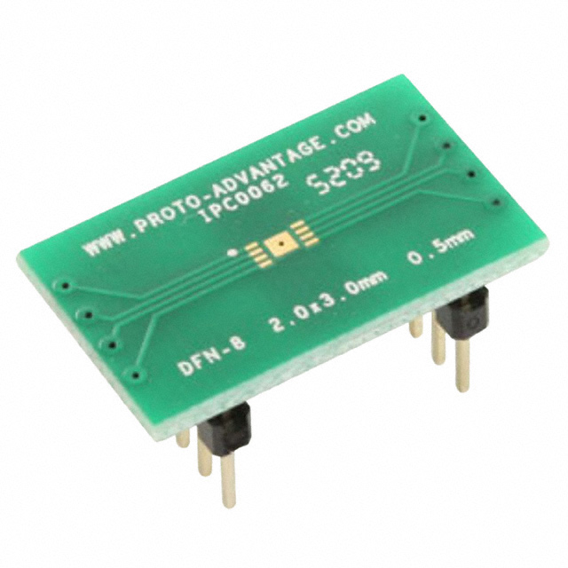 DFN-8 TO DIP-12 SMT ADAPTER