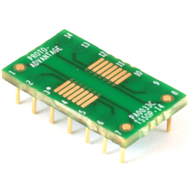TSSOP-14 TO DIP-14 SMT ADAPTER (