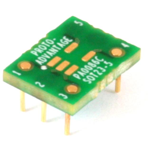 SOT23-5 TO DIP-6 SMT ADAPTER (0.
