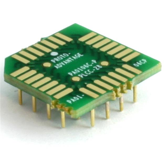 PLCC-28 TO PGA-28 PIN 1 IN SMT