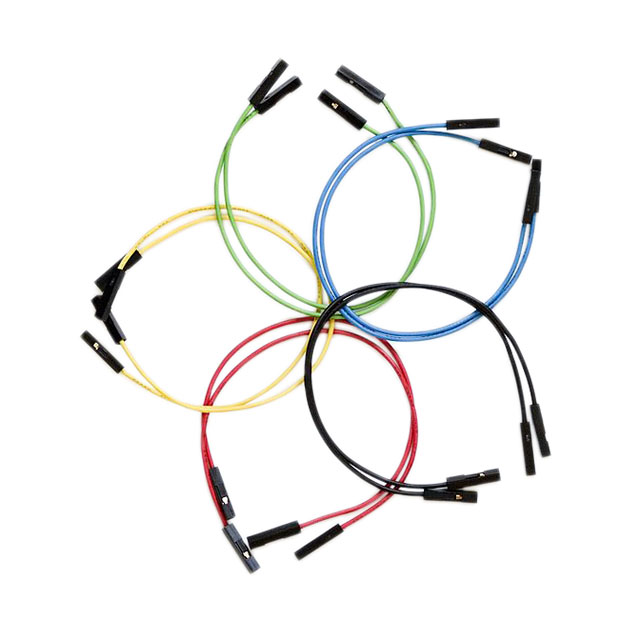 JUMPER WIRE F/F 6" 10PCS