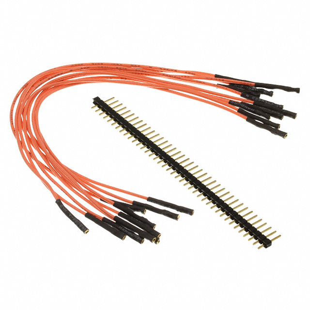 10 PACK 7" FEMALE ORANGE JUMPERS