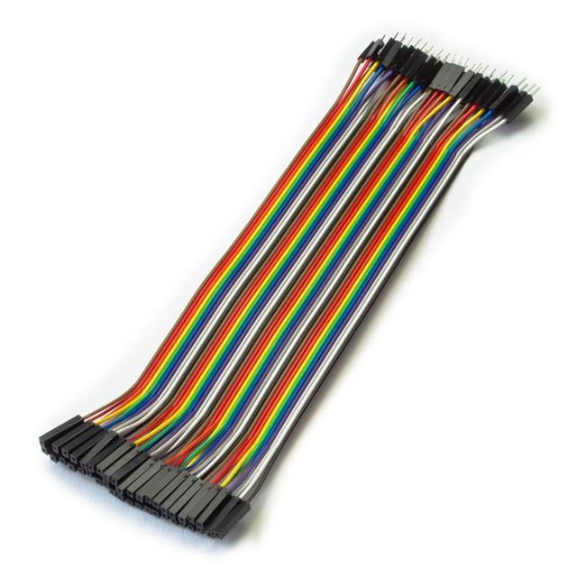 ZIPWIRE MALE-TO-FEMALE, 20CM, 40