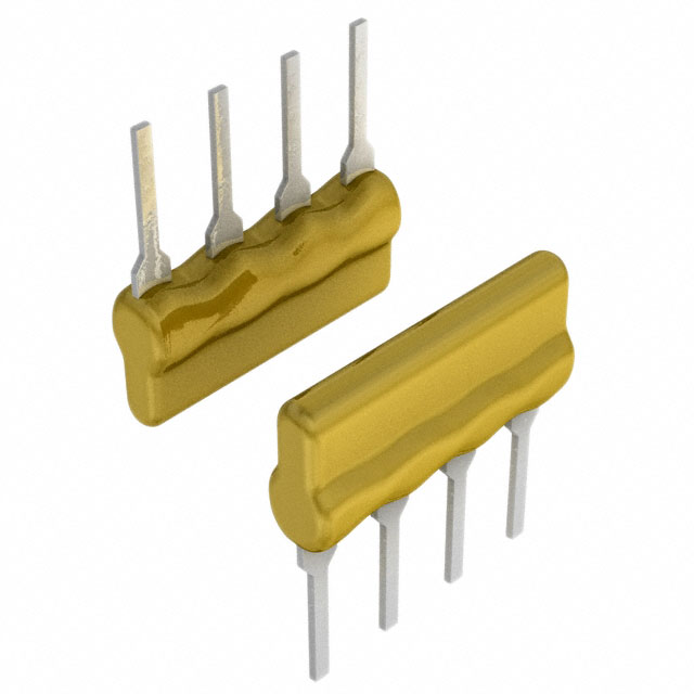 RES ARRAY 2 RES 22K OHM 4SIP