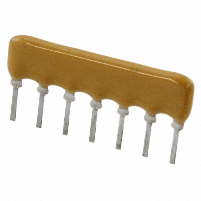 RES ARRAY 6 RES 1K OHM 7SIP