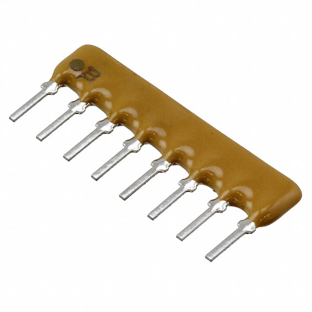 RES ARRAY 4 RES 3.9K OHM 8SIP